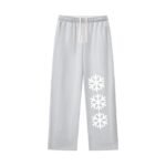 Contrast-Stitched Fleece Sweatpants